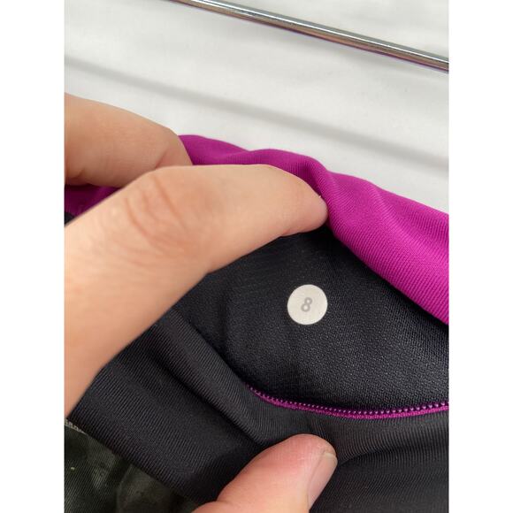 Lululemon Speed Legging Athletic Tight III in Pigment Wave Print Size 8 - Picture 6 of 6